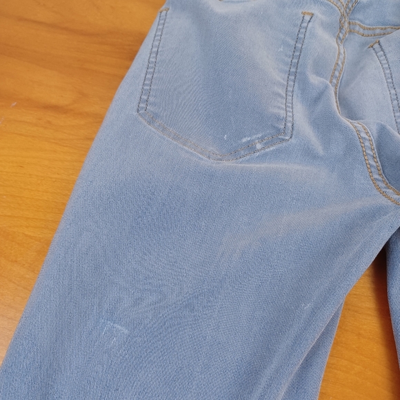 Free People We The Free Women Pull On Denim Jean Size 27 Boho Stretch - Picture 10 of 12